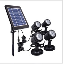 Low Pressure Without Earth Leakage Solar Fish Pool Light Garden Fake Mountain Diving lamp plug-in Type of plant Solar Spotlight