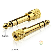 6 5 revolution 3 5mm female audio converter Electronic piano Piano amplifier sound box plug Aiken Microphone adapter