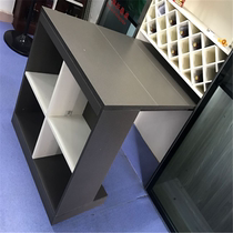 Down-turned invisible folding table Five gold accessories concealed furniture containing folding table