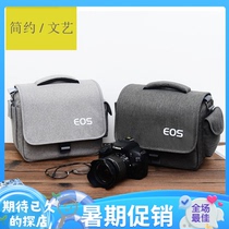 Applicable Canon camera bag Nikon Sony Fuji single shoulder inclined cross backpacks Single Anti micromonographic bag Men and women cute