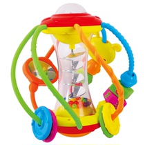 Wire Leaker Toy Ball Baby School Climbing Puzzle Ball can gnaw to bite a rattle baby hand catch ball for 3-12 months