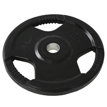 Rubber barbell piece Iron piece Hand grip large hole 5cm Olympic rod special household 2 5 kg 5 10 15 20kg