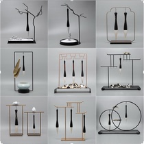 Modern new Chinese style study brush decoration Creative home entrance soft decoration Model room handicraft decoration