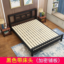 Iron Art Bed Home Modern Minimalist Iron Bed Single Bed Double Man Bed Economy Type Iron Frame Bed Adults 1 5 m 1 8 m
