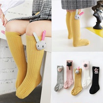 autumn winter children's socks cotton cartoon princess girls mid length socks baby socks newborn baby long socks children socks