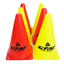Star Star Star Football Logo Barrier Training Triangular Barricator Plastic Marker SA302