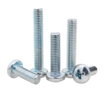 4 8 Class galvanized disc head screw M2M2 5M3M4M5M6M8 cross slot disc head screws round head nail GB818