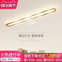 Human body sensing aisle corridor long ceiling light led porch cloakroom lamp simple modern intelligent Sun table lamp