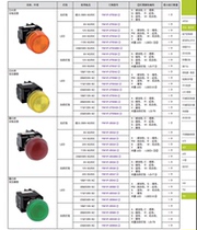 Original dress Japan and Quanyou IDEC button switch LED YW1P-2EQ2PW original dress