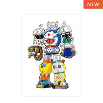 Judas Arletta JudasArrieta Doraemon Transformers limited edition painting tape mounting