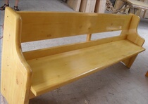(Nazarene Carpenter)Church benches Church Supplies Church chairs Solid wood benches Backrest chairs N-016