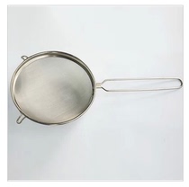 Small Number of Stainless Steel Filter Screens Leak Spoon Pearl Milk Tea Utensils Milk Tea Pearl Filter Drain Grid 19cm