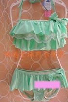 Spot Lanzulli 31010055 Cinderella with steel ring can be inserted in split skirt-style bikini swimsuit