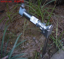 Shenyan stainless steel adjustable ground insertion carbon bracket ground insertion pole frame base turret bracket Universal