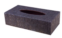 Hotel KTV room supplies leather tissue box drawing paper towel box paper box Egyptian tissue box