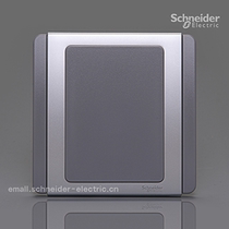 Schneider switch socket E3000 Metropolis series silver gray whiteboard blank panel E3030X
