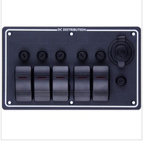 Yacht Accessories Modified Loading Caravan Retrofit Driving Table Combo Switch Aluminum panel PN-LF5H S