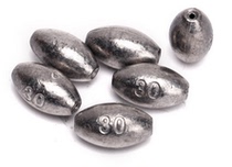 Olive-shaped lead pendant 0 5 gr 5 gr to 100 gr with fishing lead pendant lead pendant through heart fishing Pendant Fishing Accessories Sink Bottom Pendant