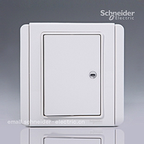 Schneider Metropolis E3000 series 10A with LED indicator horizontal large Press board single single control switch White White