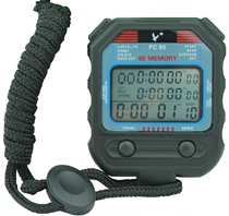 Tianfu PC90 three rows 60 memory stopwatch track and field stopwatch watch timer referee tool