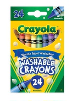 American Crayola painting music] Official Website exclusive children 24 color washable crayon package group 6924