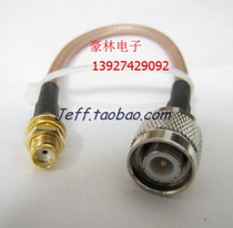 Cable TNC male to SMA female 50-3 RG142 shielded silver-plated wire TNC SMA-JK 20cm