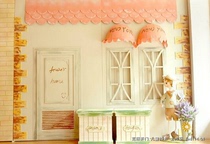 2022 New Shadow Building Photography Real Scene Props Wedding photo studio Design to make Korean-style photo children Real view hot sale