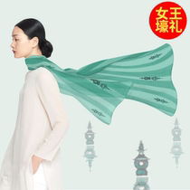 Wensli Silk scarf Long towel Womens towel Silk water tenderness Hangzhou Silk gift box