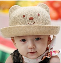 Photo studio Baby photography hat Location shooting travel hat Childrens performance Cute bear hat Visor hat