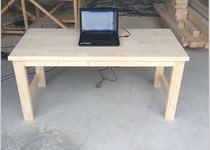 Pine desk Solid wood desk Solid wood desk Office desk Solid wood computer desk Solid wood Study desk Special offer