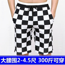 Gattening up beach pants special big code Summer men 50% loose light and thin casual pants speed dry and breathable seaside holiday