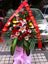 1 8 meters large basket 168 yuan a flower delivery opening housewarming ceremony basket Shanghai Suzhou Kunshan flowers