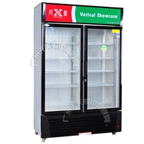 Display case Refrigeration vertical preservation cabinet Ice cabinet Commercial fridge Freshness Cabinet Beverage Cabinet Double Door Convenience Store LG-680