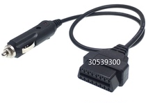  Cigarette lighter to OBD female head to take tram charging line