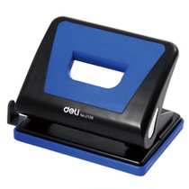 Right-hand deli punching machine capable 0105 punching machine manual two holes hole punching machine 2 holes paper dongle