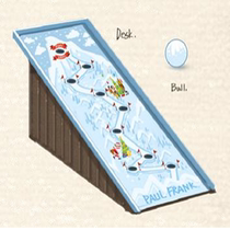 Childrens toys Merchant interactive expansion of polar base camp Warm-up game props Night market stalls popular project