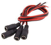 Monitoring power supply cable DC female camera connection power cord pure copper thickened centralized power supply DC female