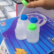 Round bottle Shen Wen liquid glue plastic bottle glue with brush 78g hand-made adhesive document glue