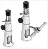 Magnifier with scale magnifying glass hundred times high foot mirror microscope handheld magnifying glass with lamp high 100 times