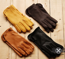 American made handmade Sullivan Motorcycle motorcycle leather Classic Soft deerskin Harley Gloves