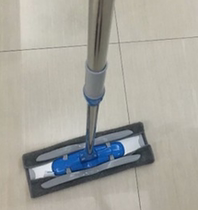 Double-sided hand-washing flatbed mop home mop rotating wood floor tile floor lazy tow Bhutto handle