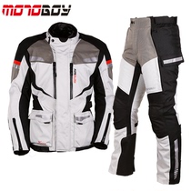 MOTOBOY motorcycle riding suit suit Mens Four Seasons anti-drop Waterproof warm racing locomotive suit winter motorcycle equipment