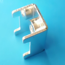 PCB welding terminal pressure riveting terminal M6 high current terminal four-pin nut terminal copper parts