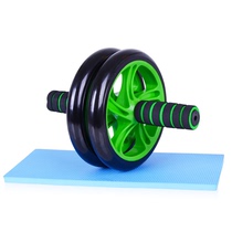 Abdominal roller Double wheel silent abdominal device Single wheel muscle wheel Mens and womens fitness equipment bag P1wHX4RFO8