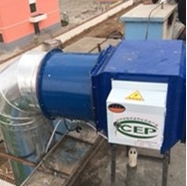 Hotel kitchen fume purifier catering environmental protection commercial barbecue Electrostatic separator 4000 air volume