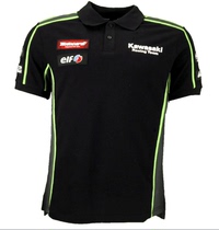 New Kawasaki Kawasaki motorcycle T-shirt fans casual clothes racing T-shirt pure cotton short-sleeved polo shirt
