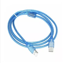 With magnetic ring Blue 1 5 meters USB2 0 male to male line A pair of A data line connection line pair wiring