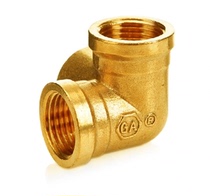 Full copper joint 4-point inner wire tee thickening direct internal dental pipe fitting interface inner and outer wire pipe joint