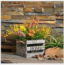 Simulation flower plastic Bell bouquet simulation small flower plant home green plant simulation plant moss lawn plant