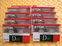 Japanese native TDK D60 blank tape tape Recording machine learning machine new open - up